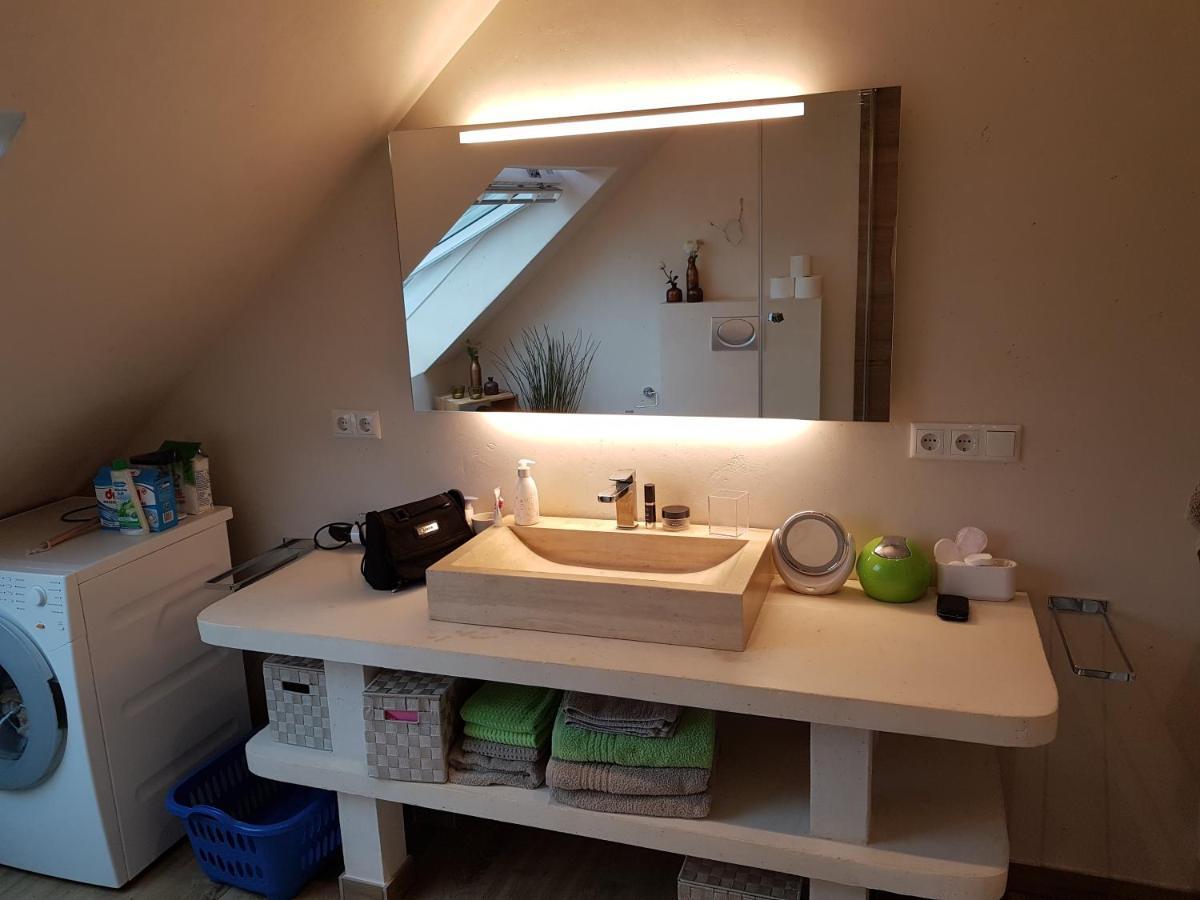 Ferienwohnung Fargau Schlesen Luaran gambar